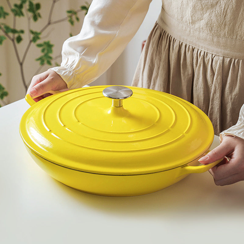 Ely Cast Iron Enamel Pot (choose from 3 colors) KIMI Home and Lifestyle
